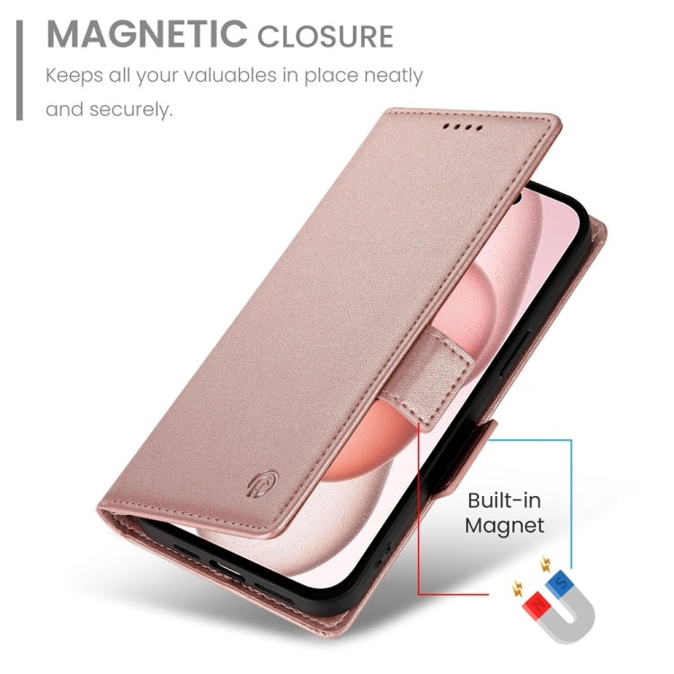 Side Buckle Magnetic Frosted Leather Phone Case, For iPhone 15, For iPhone 14 Plus, For iPhone 14, For iPhone 14 Pro, For iPhone 14 Pro Max, For iPhone SE 2022 / SE 2020 / 8
