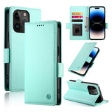 Side Buckle Magnetic Frosted Leather Phone Case, For iPhone 15, For iPhone 14 Plus, For iPhone 14, For iPhone 14 Pro, For iPhone 14 Pro Max, For iPhone SE 2022 / SE 2020 / 8