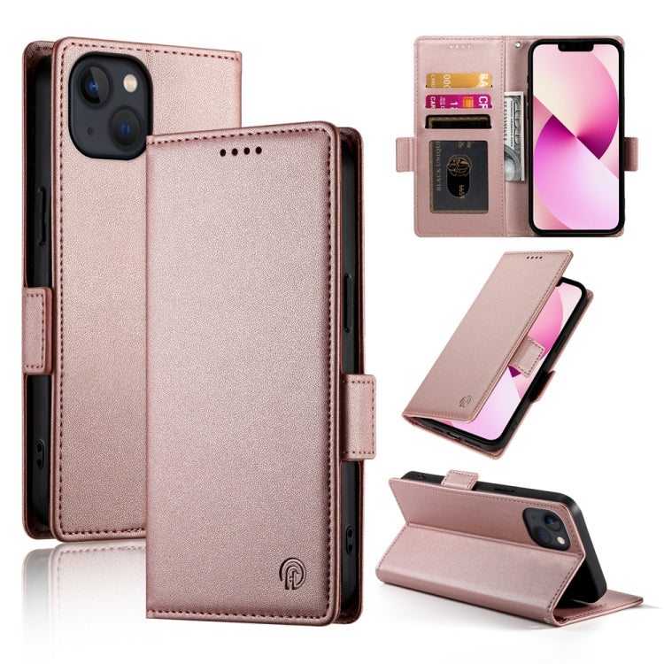 Side Buckle Magnetic Frosted Leather Phone Case, For iPhone 13 Pro Max, For iPhone 13 Pro, For iPhone 13, For iPhone 13 mini, For iPhone 12 / 12 Pro, For iPhone 12 Pro Max