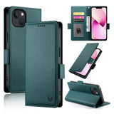 Side Buckle Magnetic Frosted Leather Phone Case, For iPhone 13 Pro Max, For iPhone 13 Pro, For iPhone 13, For iPhone 13 mini, For iPhone 12 / 12 Pro, For iPhone 12 Pro Max