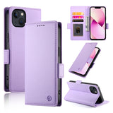 Side Buckle Magnetic Frosted Leather Phone Case, For iPhone 13 Pro Max, For iPhone 13 Pro, For iPhone 13, For iPhone 13 mini, For iPhone 12 / 12 Pro, For iPhone 12 Pro Max