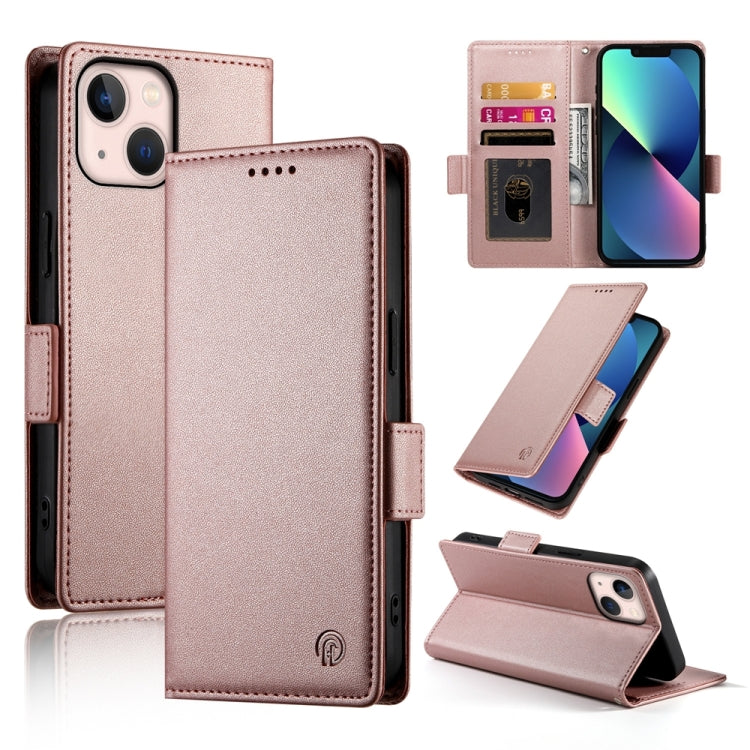 Side Buckle Magnetic Frosted Leather Phone Case, For iPhone 13 Pro Max, For iPhone 13 Pro, For iPhone 13, For iPhone 13 mini, For iPhone 12 / 12 Pro, For iPhone 12 Pro Max