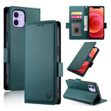 Side Buckle Magnetic Frosted Leather Phone Case, For iPhone 13 Pro Max, For iPhone 13 Pro, For iPhone 13, For iPhone 13 mini, For iPhone 12 / 12 Pro, For iPhone 12 Pro Max