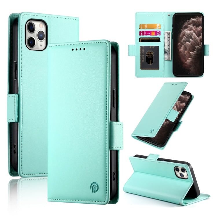 Side Buckle Magnetic Frosted Leather Phone Case, For iPhone 12 mini, For iPhone 11 Pro Max, For iPhone 11, For iPhone 11 Pro, For iPhone X / XS, For iPhone XR