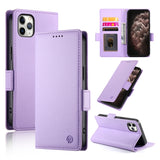 Side Buckle Magnetic Frosted Leather Phone Case, For iPhone 12 mini, For iPhone 11 Pro Max, For iPhone 11, For iPhone 11 Pro, For iPhone X / XS, For iPhone XR