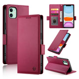 Side Buckle Magnetic Frosted Leather Phone Case, For iPhone 12 mini, For iPhone 11 Pro Max, For iPhone 11, For iPhone 11 Pro, For iPhone X / XS, For iPhone XR