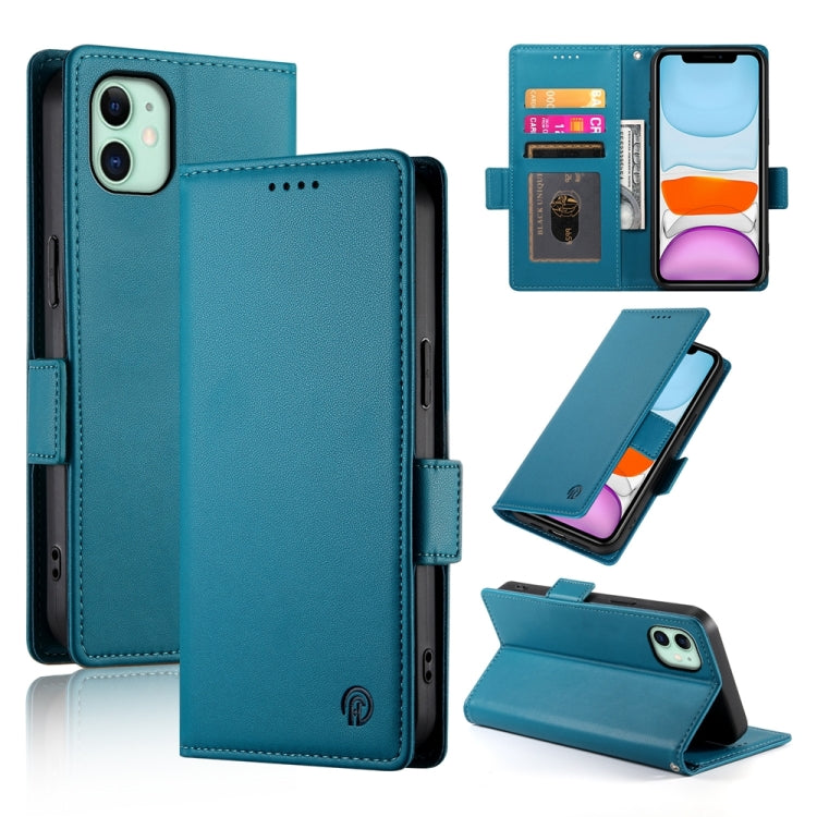 Side Buckle Magnetic Frosted Leather Phone Case, For iPhone 12 mini, For iPhone 11 Pro Max, For iPhone 11, For iPhone 11 Pro, For iPhone X / XS, For iPhone XR
