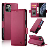 Side Buckle Magnetic Frosted Leather Phone Case, For iPhone 12 mini, For iPhone 11 Pro Max, For iPhone 11, For iPhone 11 Pro, For iPhone X / XS, For iPhone XR
