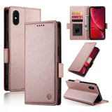 Side Buckle Magnetic Frosted Leather Phone Case, For iPhone 12 mini, For iPhone 11 Pro Max, For iPhone 11, For iPhone 11 Pro, For iPhone X / XS, For iPhone XR