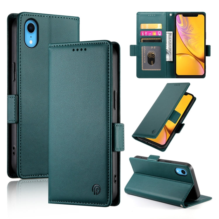 Side Buckle Magnetic Frosted Leather Phone Case, For iPhone 12 mini, For iPhone 11 Pro Max, For iPhone 11, For iPhone 11 Pro, For iPhone X / XS, For iPhone XR