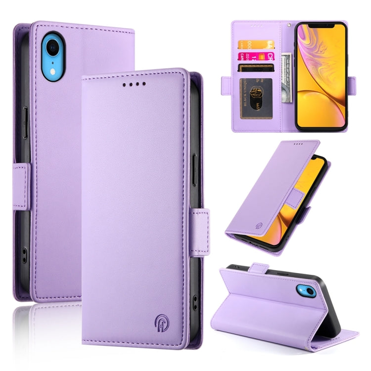 Side Buckle Magnetic Frosted Leather Phone Case, For iPhone 12 mini, For iPhone 11 Pro Max, For iPhone 11, For iPhone 11 Pro, For iPhone X / XS, For iPhone XR