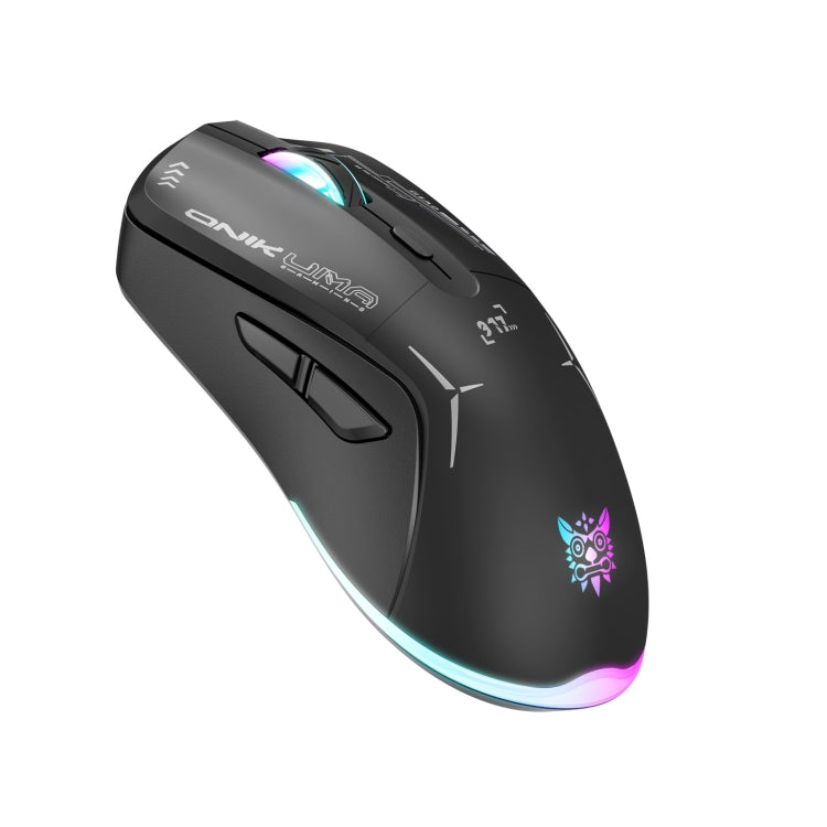 ONIKUMA CW917 RGB 4800DPI Dual Mode Wired + 2.4GHz Wireless Mouse, CW917 (Black), CW917 (White)