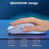 ONIKUMA CW917 RGB 4800DPI Dual Mode Wired + 2.4GHz Wireless Mouse, CW917 (Black), CW917 (White)