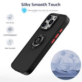 Q Shadow 1 Series TPU + PC Phone Case with Ring, For iPhone 16 Pro, For iPhone 16 Plus, For iPhone 15 Pro Max, For iPhone 15 Pro, For iPhone 15 Plus, For iPhone 15