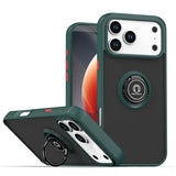 Q Shadow 1 Series TPU + PC Phone Case with Ring, For iPhone 17e / 16e, For iPhone 17 Pro Max, For iPhone 17 Pro, For iPhone 17, For iPhone Air, For iPhone 16 Pro Max