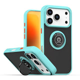Q Shadow 1 Series TPU + PC Phone Case with Ring, For iPhone 17e / 16e, For iPhone 17 Pro Max, For iPhone 17 Pro, For iPhone 17, For iPhone Air, For iPhone 16 Pro Max
