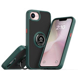 Q Shadow 1 Series TPU + PC Phone Case with Ring, For iPhone 17e / 16e, For iPhone 17 Pro Max, For iPhone 17 Pro, For iPhone 17, For iPhone Air, For iPhone 16 Pro Max