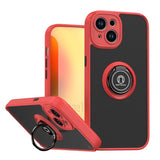 Q Shadow 1 Series TPU + PC Phone Case with Ring, For iPhone 16 Pro, For iPhone 16 Plus, For iPhone 15 Pro Max, For iPhone 15 Pro, For iPhone 15 Plus, For iPhone 15