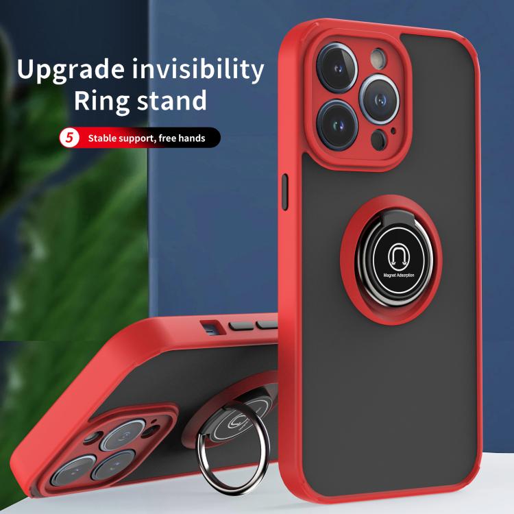 Q Shadow 1 Series TPU + PC Phone Case with Ring, For iPhone 13 Pro, For iPhone 12, For iPhone 12 Pro Max, For iPhone 12 Pro