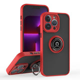 Q Shadow 1 Series TPU + PC Phone Case with Ring, For iPhone 13 Pro, For iPhone 12, For iPhone 12 Pro Max, For iPhone 12 Pro
