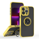 Q Shadow 1 Series TPU + PC Phone Case with Ring, For iPhone 13 Pro, For iPhone 12, For iPhone 12 Pro Max, For iPhone 12 Pro
