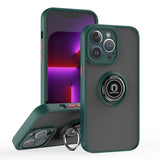 Q Shadow 1 Series TPU + PC Phone Case with Ring, For iPhone 13 Pro, For iPhone 12, For iPhone 12 Pro Max, For iPhone 12 Pro