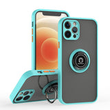 Q Shadow 1 Series TPU + PC Phone Case with Ring, For iPhone 13 Pro, For iPhone 12, For iPhone 12 Pro Max, For iPhone 12 Pro