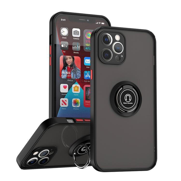Q Shadow 1 Series TPU + PC Phone Case with Ring, For iPhone 13 Pro, For iPhone 12, For iPhone 12 Pro Max, For iPhone 12 Pro