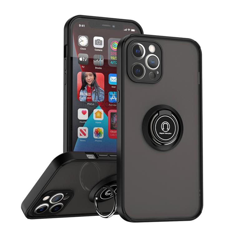 Q Shadow 1 Series TPU + PC Phone Case with Ring, For iPhone 13 Pro, For iPhone 12, For iPhone 12 Pro Max, For iPhone 12 Pro