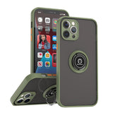 Q Shadow 1 Series TPU + PC Phone Case with Ring, For iPhone 13 Pro, For iPhone 12, For iPhone 12 Pro Max, For iPhone 12 Pro