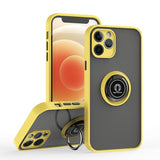 Q Shadow 1 Series TPU + PC Phone Case with Ring, For iPhone 13 Pro, For iPhone 12, For iPhone 12 Pro Max, For iPhone 12 Pro