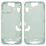 For iPhone 15 Middle Frame Bezel Plate with Side Keys + Card Tray, CE EU Version, US Version, China Version