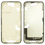For iPhone 15 Middle Frame Bezel Plate with Side Keys + Card Tray, CE EU Version, US Version, China Version
