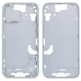 For iPhone 15 Middle Frame Bezel Plate with Side Keys + Card Tray, CE EU Version, US Version, China Version