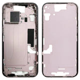 For iPhone 15 Middle Frame Bezel Plate with Side Keys + Card Tray, CE EU Version, US Version, China Version