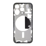 For iPhone 15 Pro Middle Frame Bezel Plate with Side Keys + Card Tray, China Version, US Version, CE EU Version