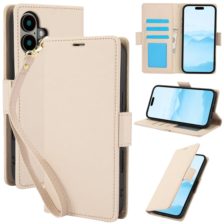 Side Buckle RFID Anti-theft Leather Phone Case, For iPhone 16 Pro, For iPhone 16 Plus, For iPhone 16, For iPhone 15 Pro Max, For iPhone 15 Pro, For iPhone 15 Plus