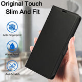 Side Buckle RFID Anti-theft Leather Phone Case, For iPhone 17e / 16e, For iPhone 17 Pro Max, For iPhone 17 Pro, For iPhone 17, For iPhone Air, For iPhone 16 Pro Max