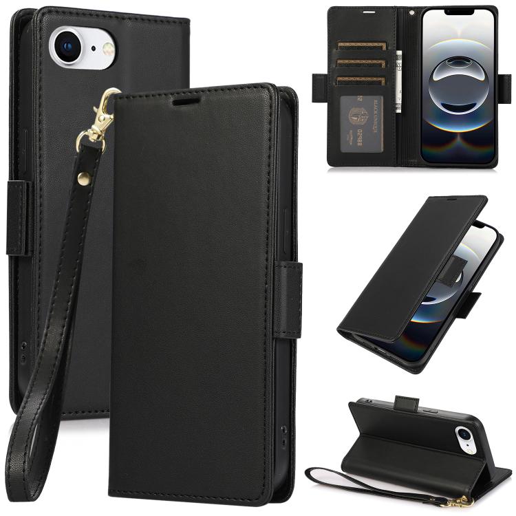 Side Buckle RFID Anti-theft Leather Phone Case, For iPhone 17e / 16e, For iPhone 17 Pro Max, For iPhone 17 Pro, For iPhone 17, For iPhone Air, For iPhone 16 Pro Max