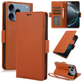 Side Buckle RFID Anti-theft Leather Phone Case, For iPhone 17e / 16e, For iPhone 17 Pro Max, For iPhone 17 Pro, For iPhone 17, For iPhone Air, For iPhone 16 Pro Max