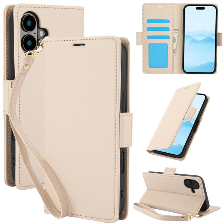 Side Buckle RFID Anti-theft Leather Phone Case, For iPhone 17e / 16e, For iPhone 17 Pro Max, For iPhone 17 Pro, For iPhone 17, For iPhone Air, For iPhone 16 Pro Max