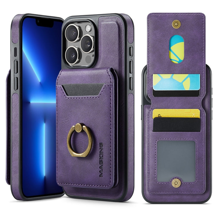 MAGKING K1 MagSafe Detachable Wallet RFID Back Cover Phone Case, For iPhone 13 Pro, For iPhone 13, For iPhone 12, For iPhone 12 Pro Max, For iPhone 12 Pro
