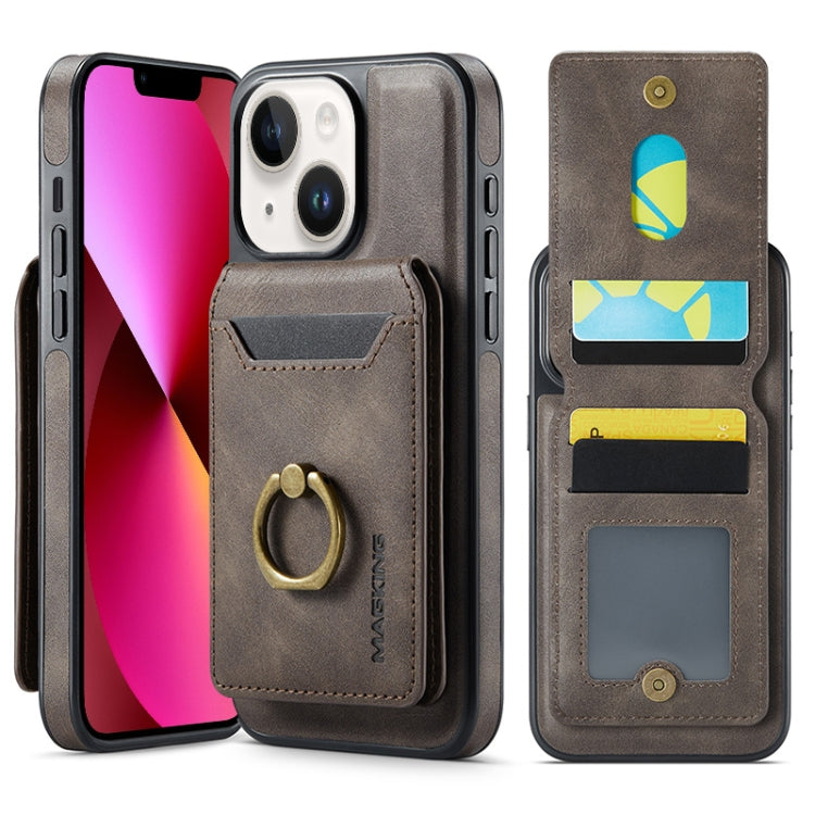 MAGKING K1 MagSafe Detachable Wallet RFID Back Cover Phone Case, For iPhone 13 Pro, For iPhone 13, For iPhone 12, For iPhone 12 Pro Max, For iPhone 12 Pro