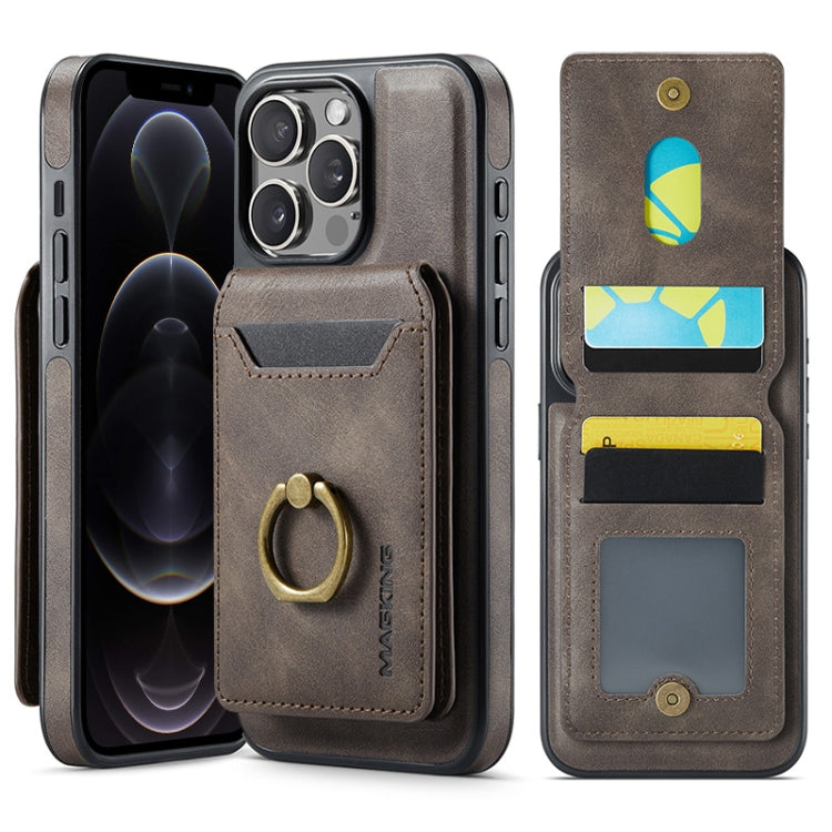 MAGKING K1 MagSafe Detachable Wallet RFID Back Cover Phone Case, For iPhone 13 Pro, For iPhone 13, For iPhone 12, For iPhone 12 Pro Max, For iPhone 12 Pro