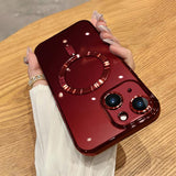 Electroplating MagSafe Phone Case, For iPhone 15, For iPhone 14 Plus, For iPhone 14, For iPhone 14 Pro
