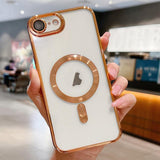 Electroplating MagSafe Phone Case, For iPhone 17e / 16e, For iPhone 17 Pro Max, For iPhone 17 Pro, For iPhone 17