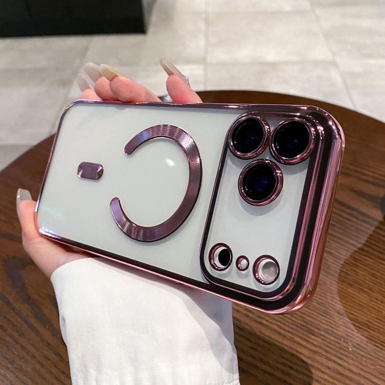 Electroplating MagSafe Phone Case, For iPhone 17e / 16e, For iPhone 17 Pro Max, For iPhone 17 Pro, For iPhone 17