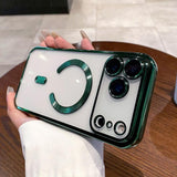Electroplating MagSafe Phone Case, For iPhone 17e / 16e, For iPhone 17 Pro Max, For iPhone 17 Pro, For iPhone 17