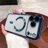 Electroplating MagSafe Phone Case, For iPhone 17e / 16e, For iPhone 17 Pro Max, For iPhone 17 Pro, For iPhone 17