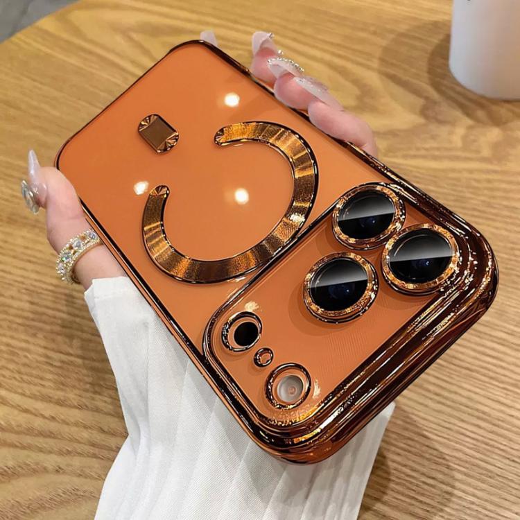 Electroplating MagSafe Phone Case, For iPhone 17e / 16e, For iPhone 17 Pro Max, For iPhone 17 Pro, For iPhone 17